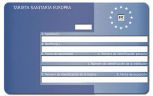 Tarjeta Sanitaria Europea