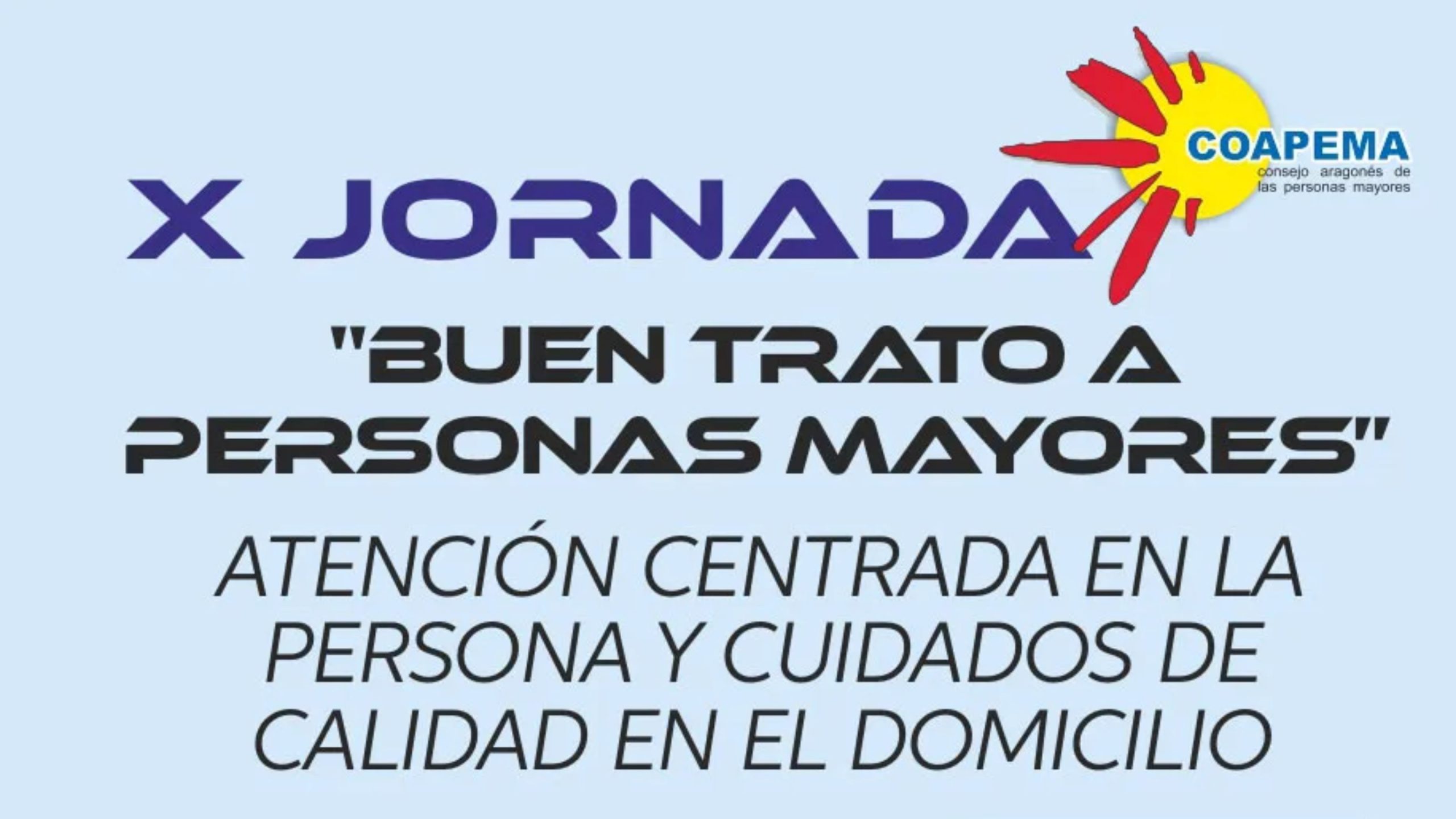 X jornada de buen trato a personas mayores